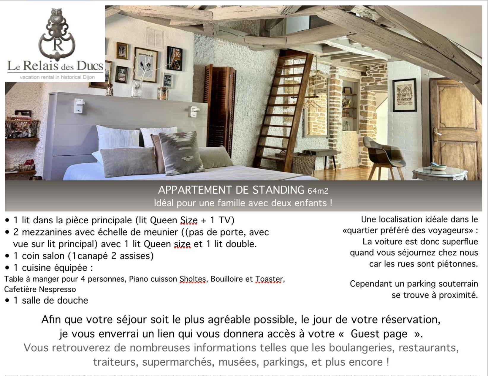 Апартаменты Le Relais Des Ducs : Centre Historique Дижон Экстерьер фото